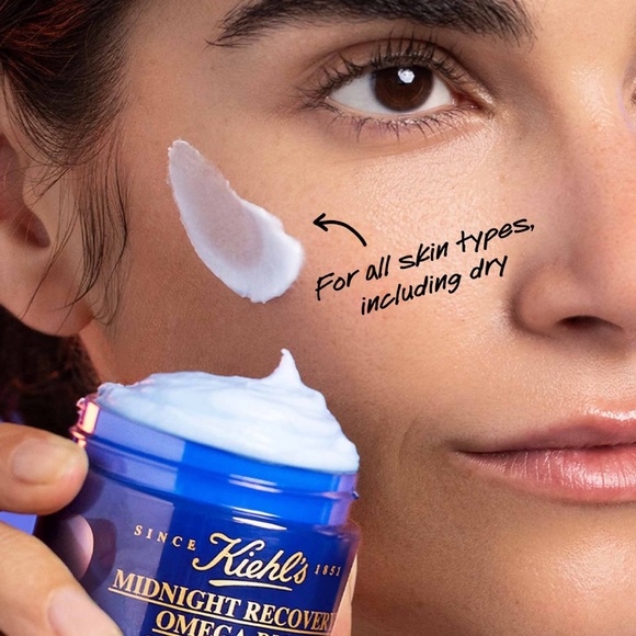$13❤️‍🔥 Kiehls Midnight Recovery Omega Rich Cloud Cream Moisturizer Mini NEW - Picture 3 of 6
